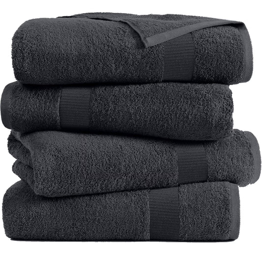 RIVERSIDE Cotton Bath Towels Set of 4