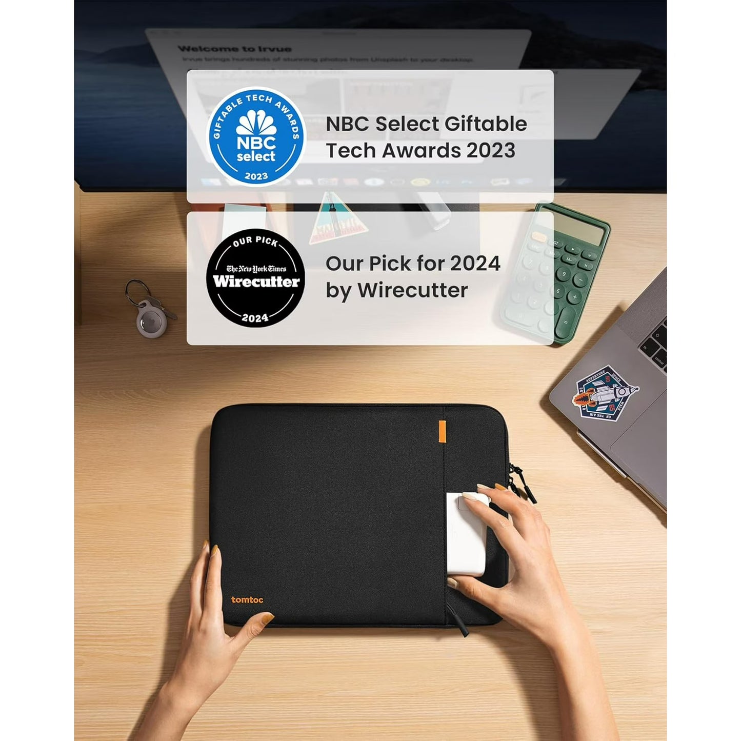 tomtoc 360° Protective Laptop Sleeve