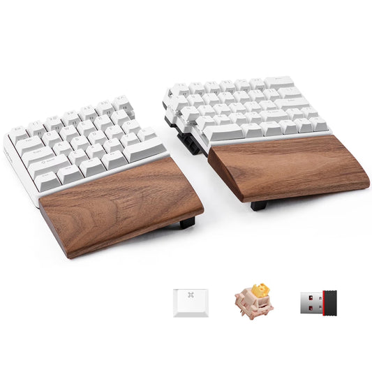 Wireless Ergonomic Split Mechanical Keyboard