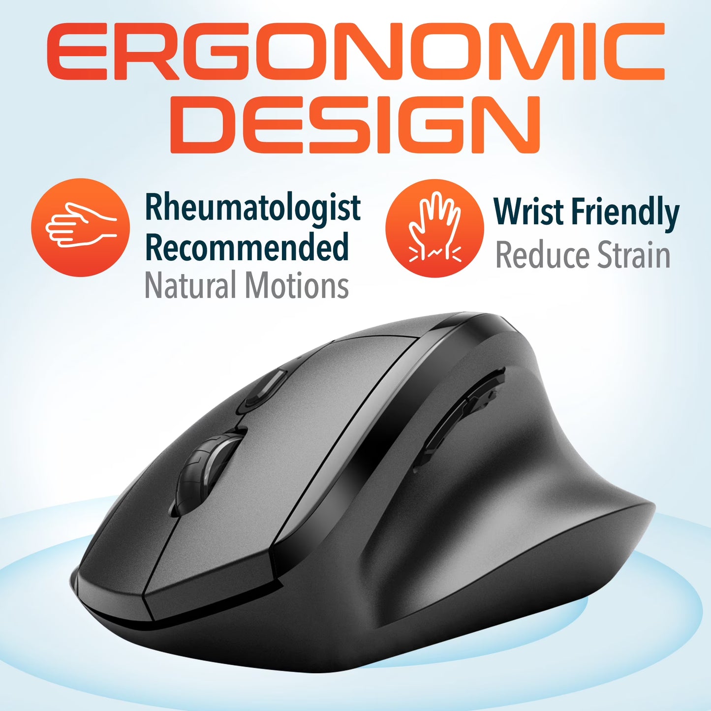 Delton S30 Wireless Ergonomic Mouse